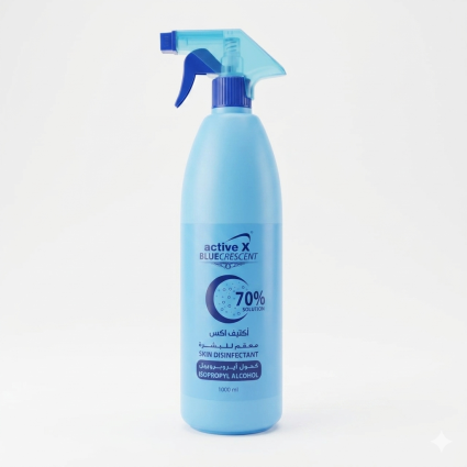 ActiveX Blue Crescent 70% Disinfectant Spray – 1000ml