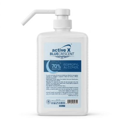 ActiveX Blue Crescent 70% Isopropyl Alcohol – 1000ml