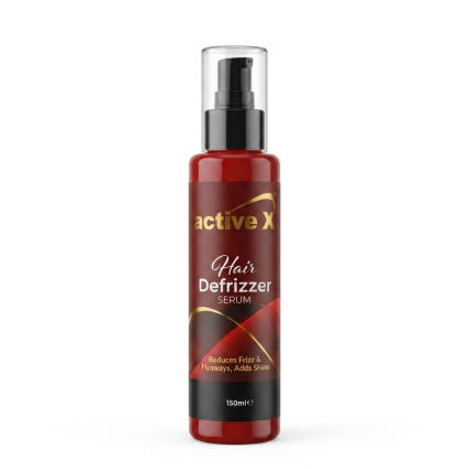 ActiveX Hair Defrizzer Serum 150ml – Anti Frizz Hair Serum for Smooth, Shiny & Sleek Hair – Humidity Control UAE