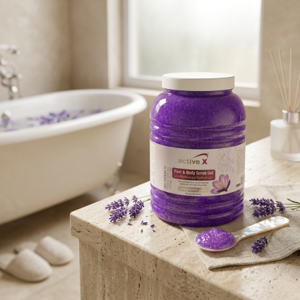 ActiveX Foot & Body Scrub Gel – Lavender