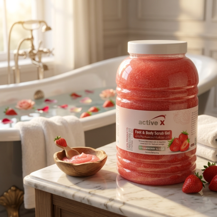ActiveX Foot & Body Scrub Gel – Strawberry