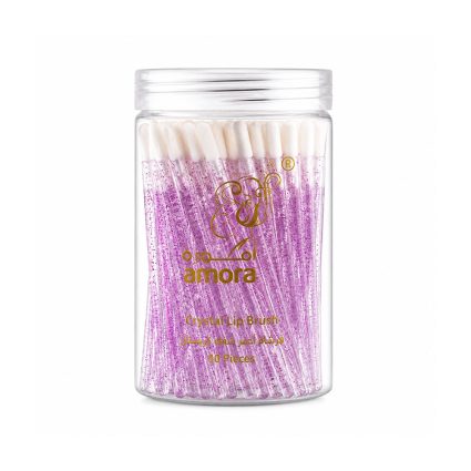 Amora Disposable Lip Brushes – Pack of 100 pcs / Pink