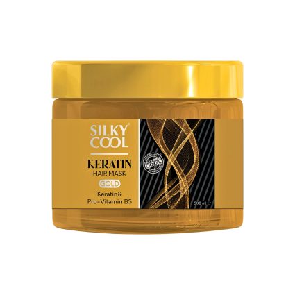Silky Cool Keratin & Pro-Vitamin B5 Hair Mask – 500 ml