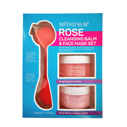 MOND’SUB Rose & Collagen Skincare Set