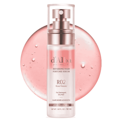 d’Alba White Truffle Hair Perfume Serum – Protein Repair, Nourishing & Shine-Enhancing Hair Treatment – 50 ml