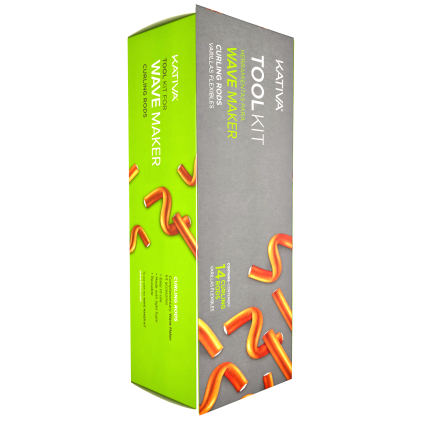 Kativa Wave Maker – Heatless Hair Curling Tool for Effortless, Natural-Looking Waves