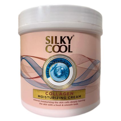 Silky Cool Collagen Moisturizing Face & Body  Cream 500 ml | Elevate Your Skin Health -Boost Skin Vitality