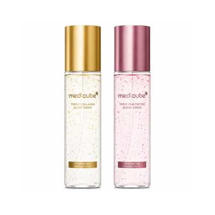 Medicube Glow & Brightening Jelly Mist Serum Duo – ثنائي سيروم جل ميست مرطب ومفتح لتعزيز إشراقة البشرة – 100 مل × 2