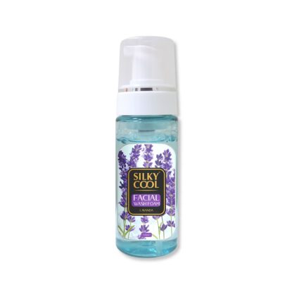 Silky Cool Facial Foam Wash – Lavender