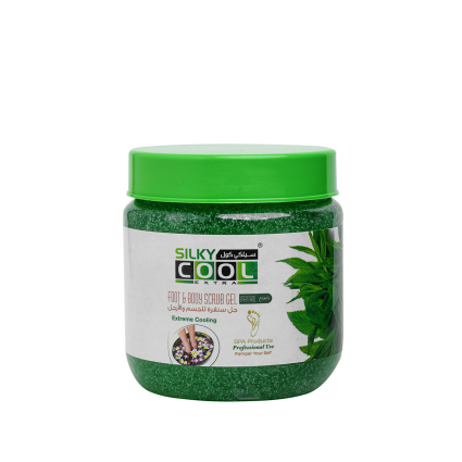 Silky Cool Foot & Body Scrub Gel 500 Ml – Mint