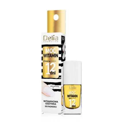 Delia Vitamin Nail Conditioner – 12-Day Vitamin Nail Care Treatment – 11 ml