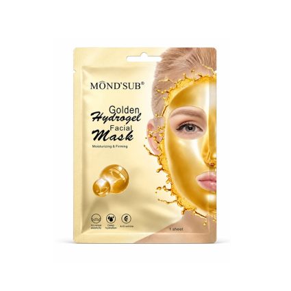 Mondsub Golden Hydrogel Facial Mask – Moisturising & Firming, 1 Sheet