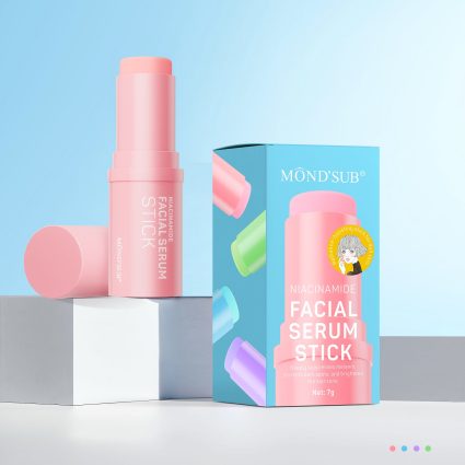 Mondsub Facial Serum Stick 7g – Hyaluronic Acid, Retinol & Niacinamide for Hydrating, Brightening, Anti-Aging & Dark Spot Correction – Travel-Friendly Skincare – Niacinamide