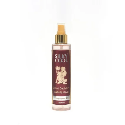 Silky Cool Tea Tree Post Depilatory Oil – Removes Wax Residue