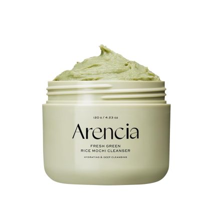 Arencia Rice Mochi Cleanser – Gentle Exfoliating & Foaming Facial Cleanser – 120 g