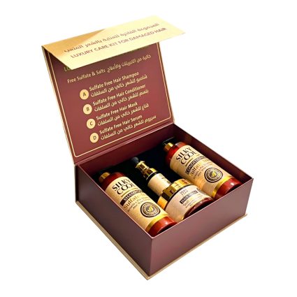 Silky Cool Sulfate-Free Gift Pack: Complete Hair Care Regimen for Ultimate Smoothness