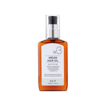 Raip R3 Argan Hair Oil – Unscented Nourishing & Smoothing Hair Oil – 100 ml