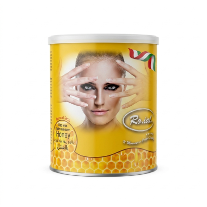 Roial Lipo Honey Hair Removal Wax – Professional Depilatory Wax – 800 ml
