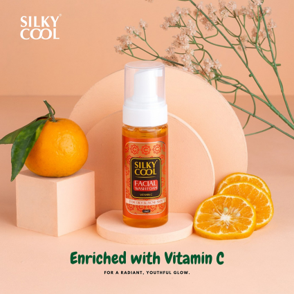 Silky Cool Facial Foam Wash – Vitamin C