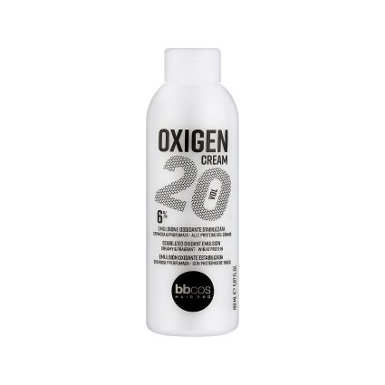 Enhance Your Hair Color with BBCOS Oxidant/Peroxide Cream – Smooth, Hydrating, and Reinforcing developer – Vol.20 / 150 ml